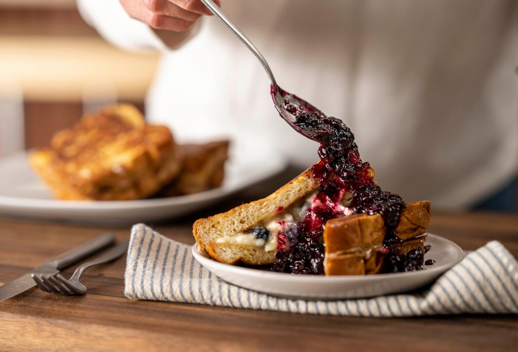 image of Flat Top Stuffed French Toast